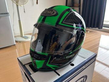 KAWASAKI ZX-6R Arai:アライ ASTRO-GX SPINE［アストロ-ジー