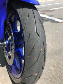 YAMAHA YZF-R25 PIRELLI:ピレリ DIABLO ROSSO SPORT 【110/70