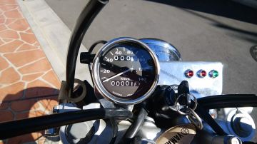 YAMAHA TW200 DAYTONA:デイトナ 機械式スピードメーター