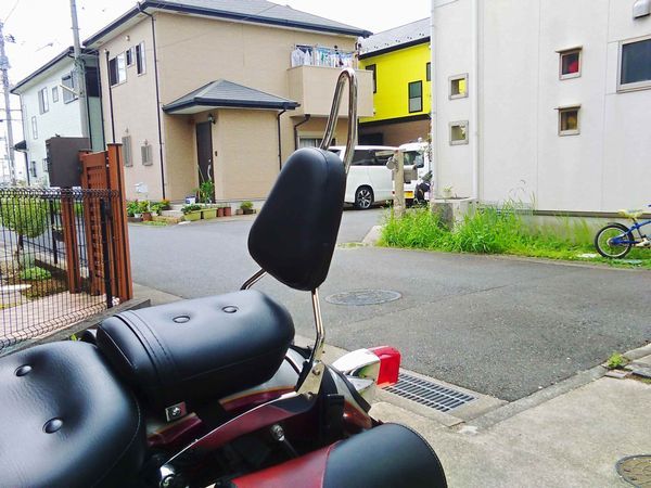 DRAGSTAR400 ユーシーピー [ドラッグスター] U-CP リアキャリア付きバックレストセット バックレスト・グラブバー (全年式)