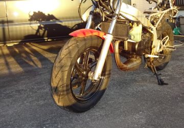 HONDA NSR80 DUNLOP:ダンロップ TT93GP PRO 【100/90-12 49J TL