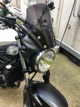 SUZUKI SV650 KIJIMA:キジマ フロントスクリーンメーターバイザー を使った、ぶんぶく茶釜さんのバイク用品インプレッションです。バイク用品レビュー、口コミ、適合情報、コスパや性能評価は「ウェビック」