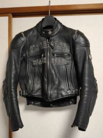 Amazon | カドヤ(KADOYA) バイク用レザージャケット BLACK STAR