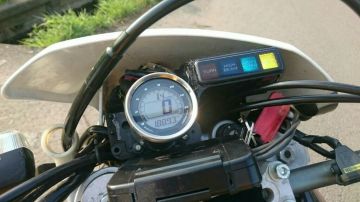 HONDA CRM250AR SP武川:SPタケガワ DタイプLCDスピード＆タコメーター