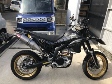 YAMAHA WR250X YOSHIMURA:ヨシムラ スリップオン RS-4Jサイクロン