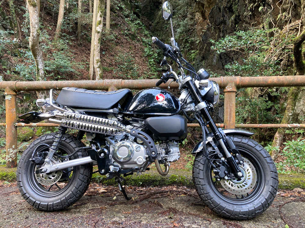 HONDA モンキー125 SP武川:SPタケガワ スクランブラーマフラー