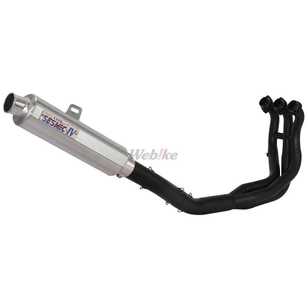 SESMIC-IV フルエキゾーストマフラー - OVER(オーヴァー) | バイク
