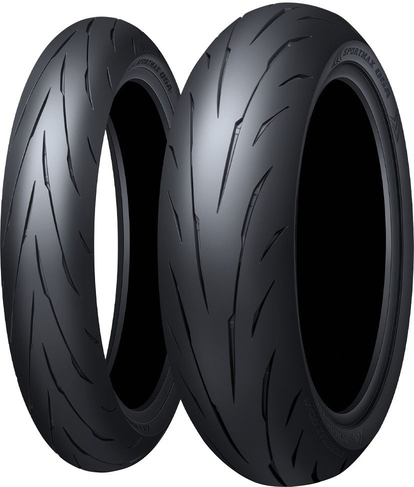 ダンロップQ5A【前後セット】120/150 正規品　新品未使用 前後セットタイヤ】 DUNLOP SPORTMAX Q5A - DUNLOP(ダンロップ
