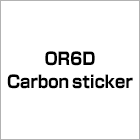 OR6D Carbon sticker| Webike摩托百貨