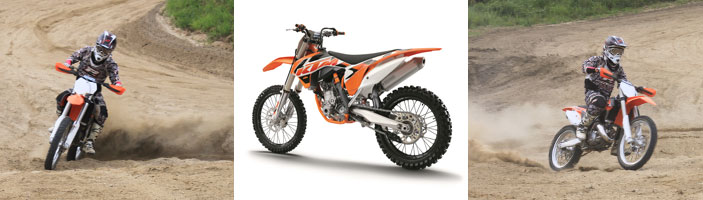 KTM 2015 モトクロスモデル試乗レポート - Webikeプラス